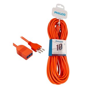 Philco - Extension Alargador 10Mts 2500W Naranjo Xt50