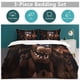 thumbnail image 5 of Five Nightat Freddy Quilt Set Thicken Soft 3 Pieces Bedding Set All Season Duvet Cove with 2 Pillowcases for Adult Women Girls Teens Home Room Decor, 5 of 5