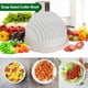 thumbnail image 5 of Tazón para ensalada Snap 5 en 1, multifuncional, rápido y fresco, para cortar ensaladas, seguro y eficaz, picador de verduras, accesorios de cocina seguros y no tóxicos para una cocina saludable., 5 of 7