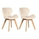 thumbnail image 1 of Set 2 Sillas Velvet Beige, 1 of 3