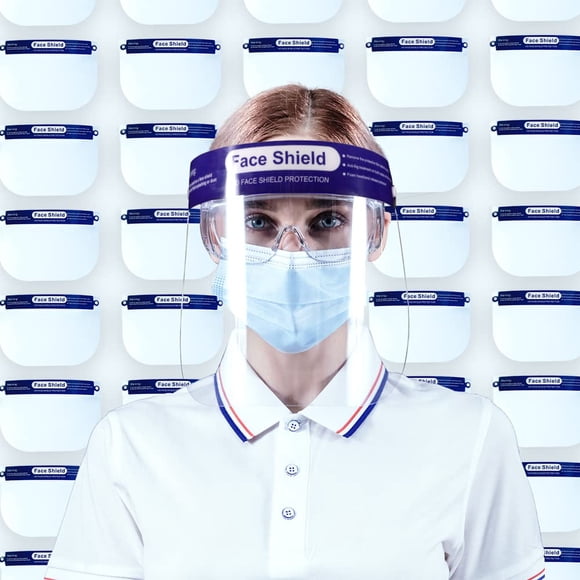 Visor facial ANDX 28x24 cm paquete de 200 antiempañante