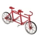 thumbnail image 3 of Escala 1 16 Bicicleta Tándem Bicicleta Modelo Réplica Juguete Coleccionables Rojo Completo, 3 of 5