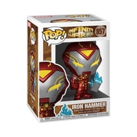 Figura De Juguete Funko Pop! Martillo De Hierro Marvel Infinity Warps