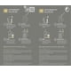 thumbnail image 5 of Tea Press Teabloom Toulouse - Vaso de borosilicato (700 ml), color gris oscuro, 5 of 9