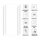 thumbnail image 3 of Protector de pantalla ENGFYADSY para Samsung Galaxy S10, paquete de 2, 3 of 7