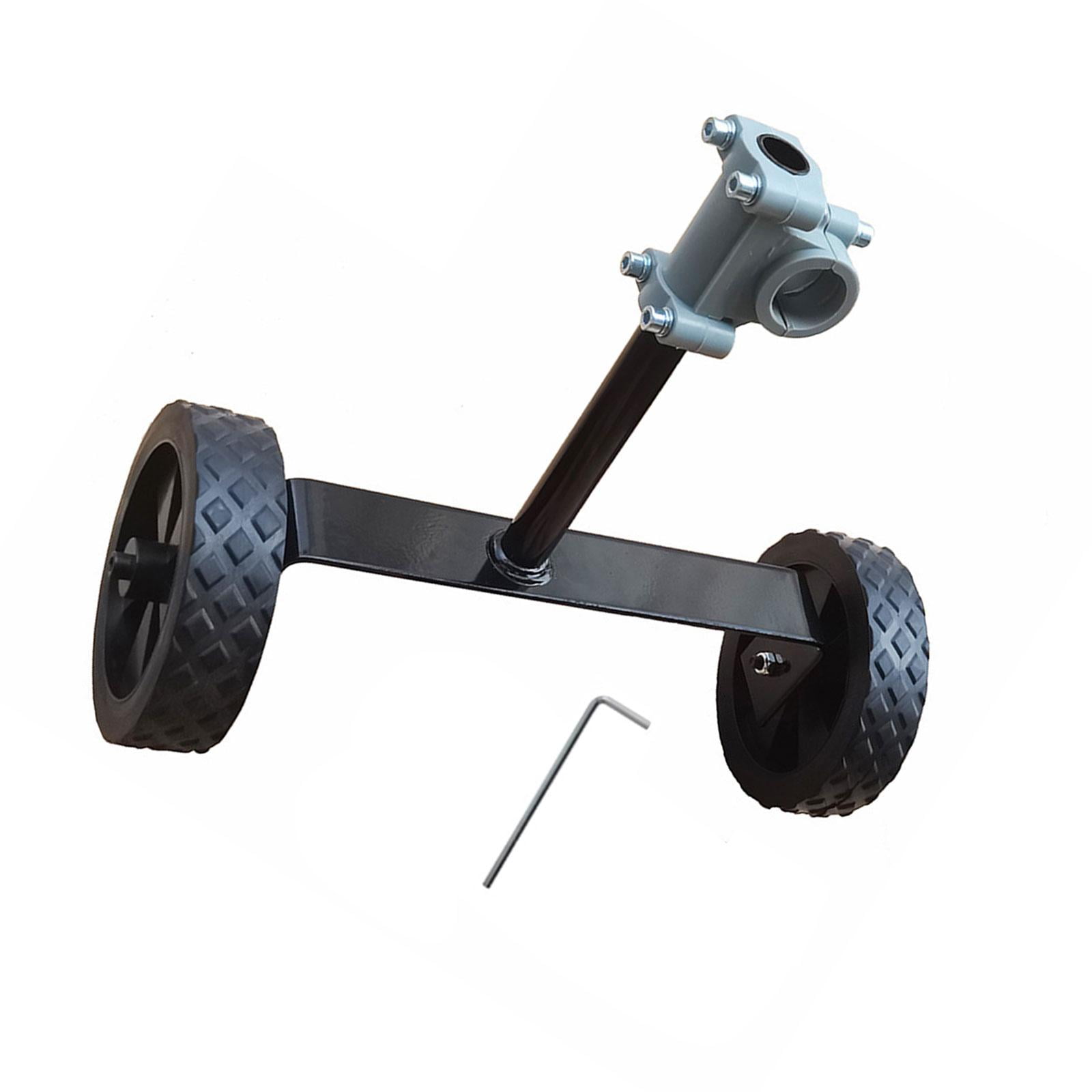 Magideal - Rueda Auxiliar Para Cortacésped, Rueda De Soporte Para Recortadora De Hilo, Accesorio Auxiliar Práctico Y Portátil Para Cortadora De Césped, Desmaleza