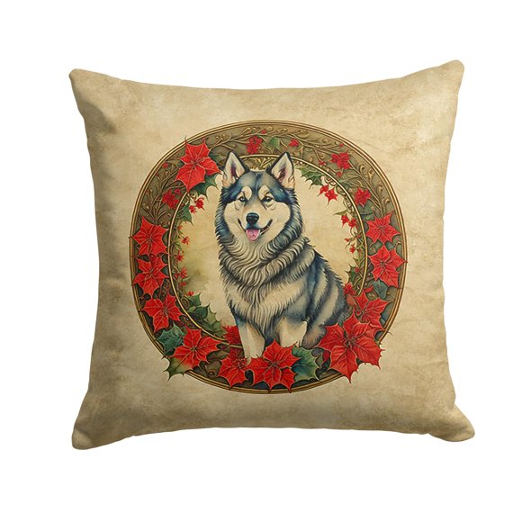 Cojín Alaskan Malamute Christmas