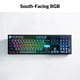 thumbnail image 5 of Teclado Keychron Q6 Pro completo de aluminio Bluetooth RGB marrón, 5 of 9