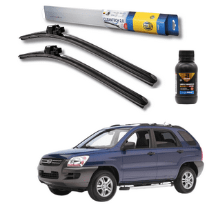 Plumillas Hella Cleantech Para Kia Sportage 2005-2010