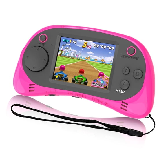 Reproductor de videojuegos portátil EASEGMER Kids 16 Bit 2.5" 200 Games