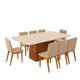 thumbnail image 1 of Juego Comedor Canes 8 Sillas Café, 1 of 7