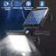 thumbnail image 3 of Pack 4 Qp Focos Solares Belug Potentes 250 Watts Carcasa Negro Luz Blanco Frío, 3 of 5