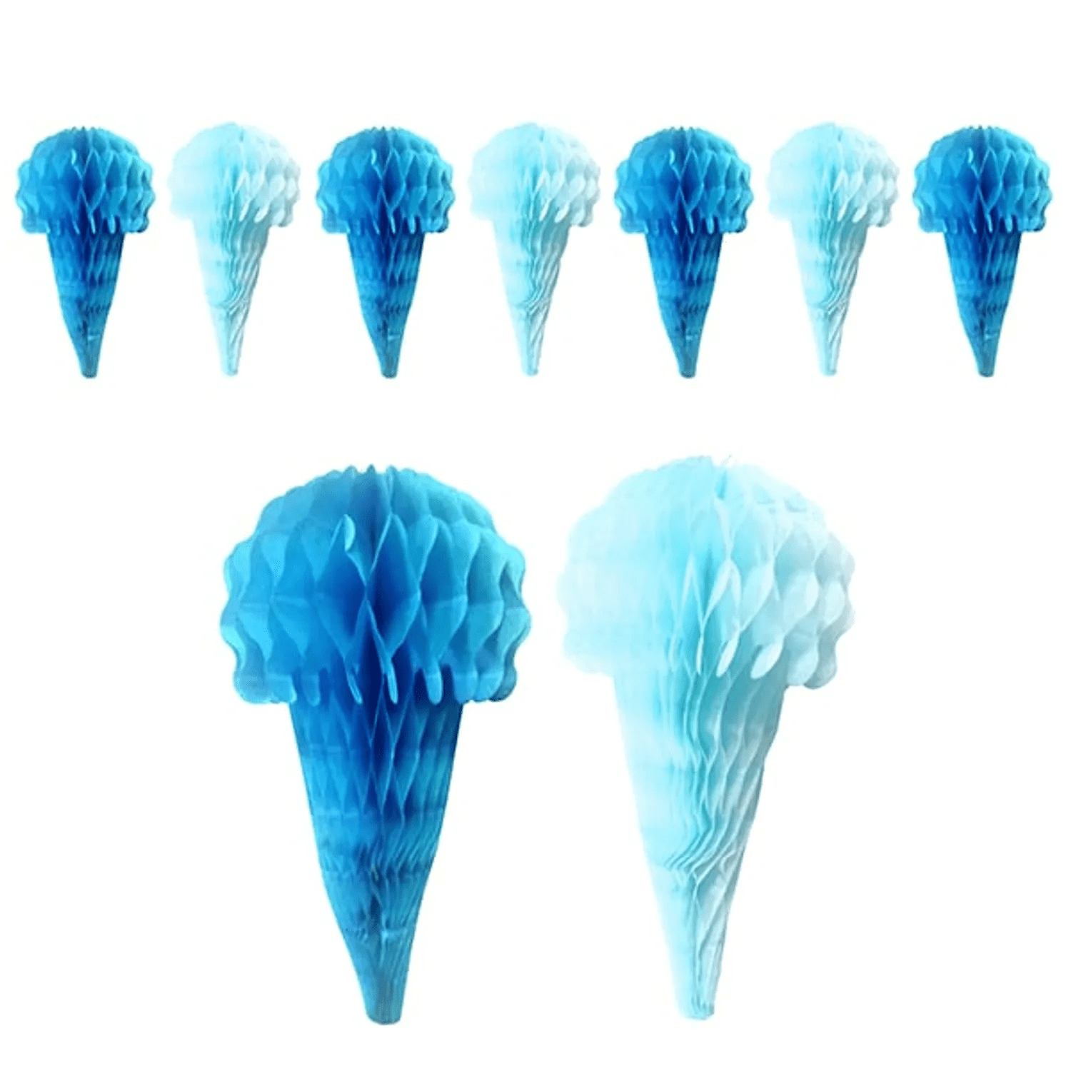 Genérico - Guirnalda Helado Celeste 2m X1 Uni