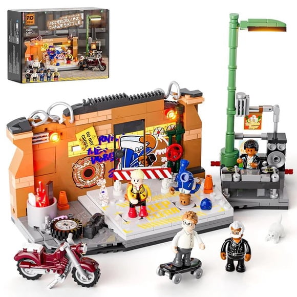 Set de bloques de construcción Lumibricks Batalla de Baile Subterránea