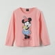 thumbnail image 1 of Polera Manga Larga Niña Minnie Bunny Rosado Disney, 1 of 4