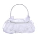 thumbnail image 4 of Cesta De Niña De Flores Blancas De Encaje De Dama De Honor Para Mesa De Ducha De Boda Estilo De Compromiso A, 4 of 5