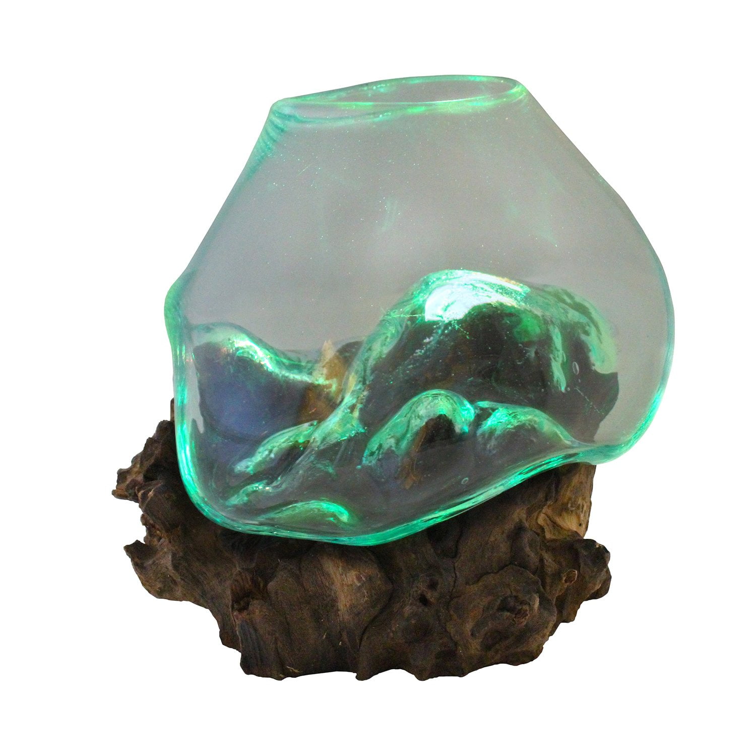 Sculpture Cohasset, Terrario De Cristal Fundido, Jardín De Hadas, 20 Cm