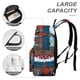 thumbnail image 4 of Tu Amigable Vecino Spider-Man-theme Backpack, Campus style schoolbag Bookbag with Adjustable Shoulder Straps And Large Zip Compartment, Unisex Travel Bags.42x30x15cm, 4 of 6