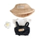 thumbnail image 1 of Ropa Para Muñecas De Peluche, Camiseta Para Vestir Muñecas, Pantalones Con Sombrero Y Flores, Traje Para Muñecas, Camiseta Blanca, 1 of 3