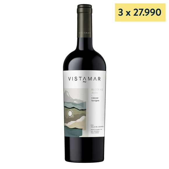 Vino Cabernet Sauvignon Botella, 750 ml