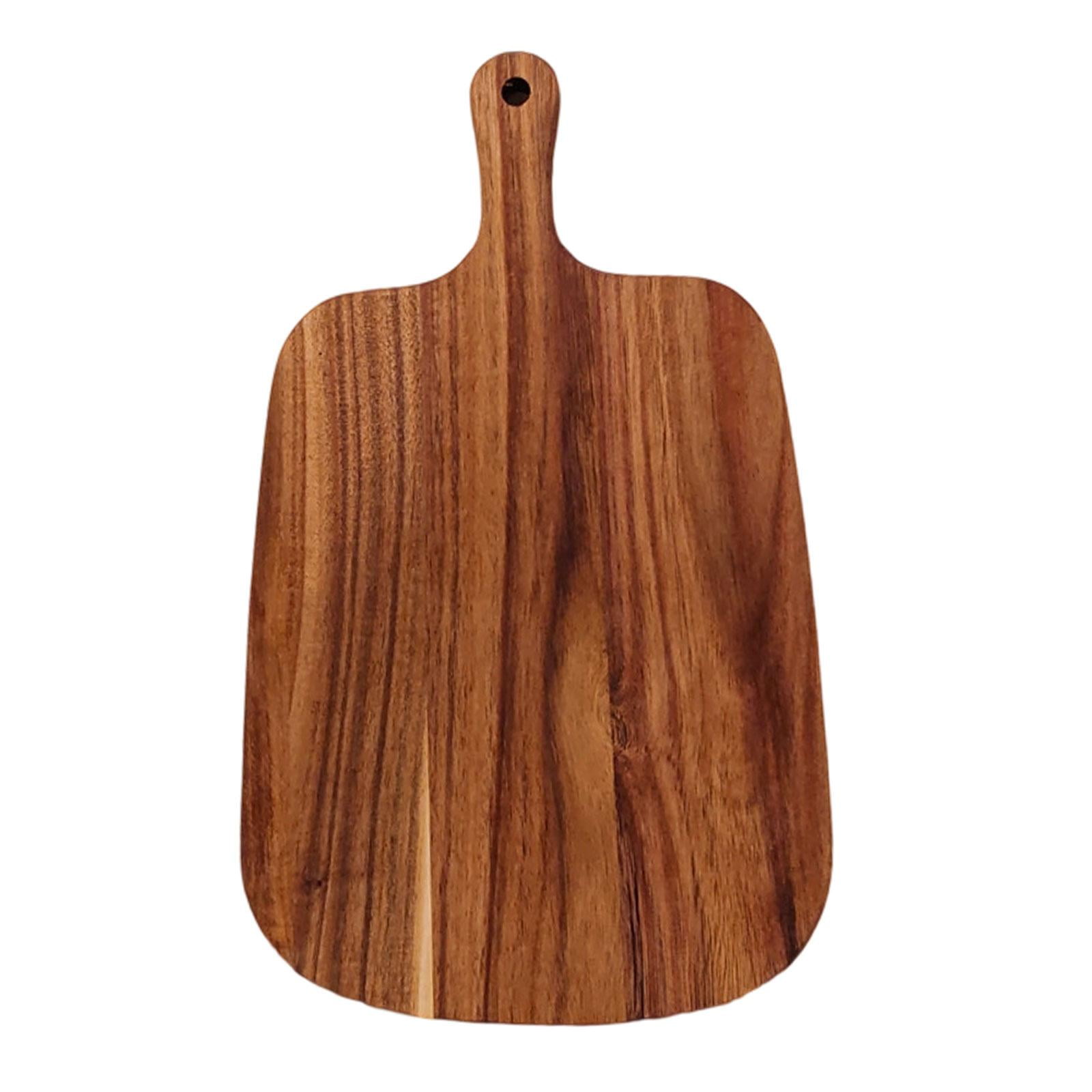Bothyi - Tabla De Cortar De Madera De Acacia Para Frutas, Embutidos Y Filetes (33 X 20 Cm)