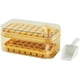 thumbnail image 1 of Molde De Hielo De Caja De Hielo De Silicona, Molde De Hielo De Presión De Un Clic, Con Tapa, Bandeja De Hielo Y Cuchara, Fabricación Y Almacenamiento De Hielo 2 En 1, 1 of 3