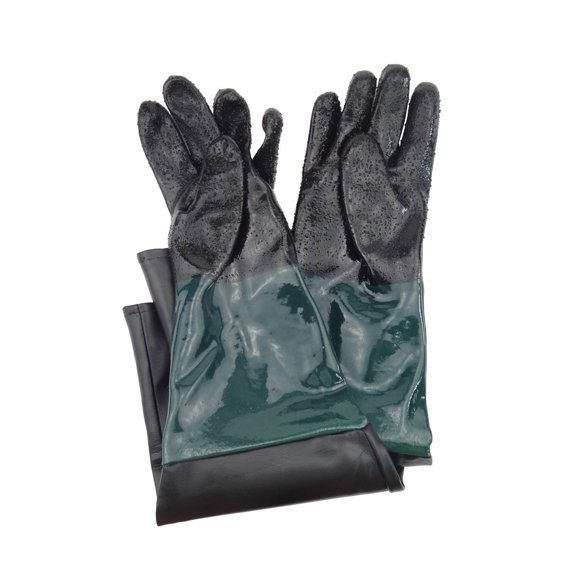 GUANTE DE PROTECCIÓN Jewboer 60 cm de caucho para granallado