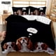 thumbnail image 1 of Cute Pet Dogs Bedding Set Lovely Puppy Golden Retriever Comforter Sets Duvet Cover Set Bed Linen For Kids, 1 of 5