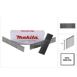 Makita - Clavo Aguja 18 Ga - 1,2Mm Largo 25Mm 5000U