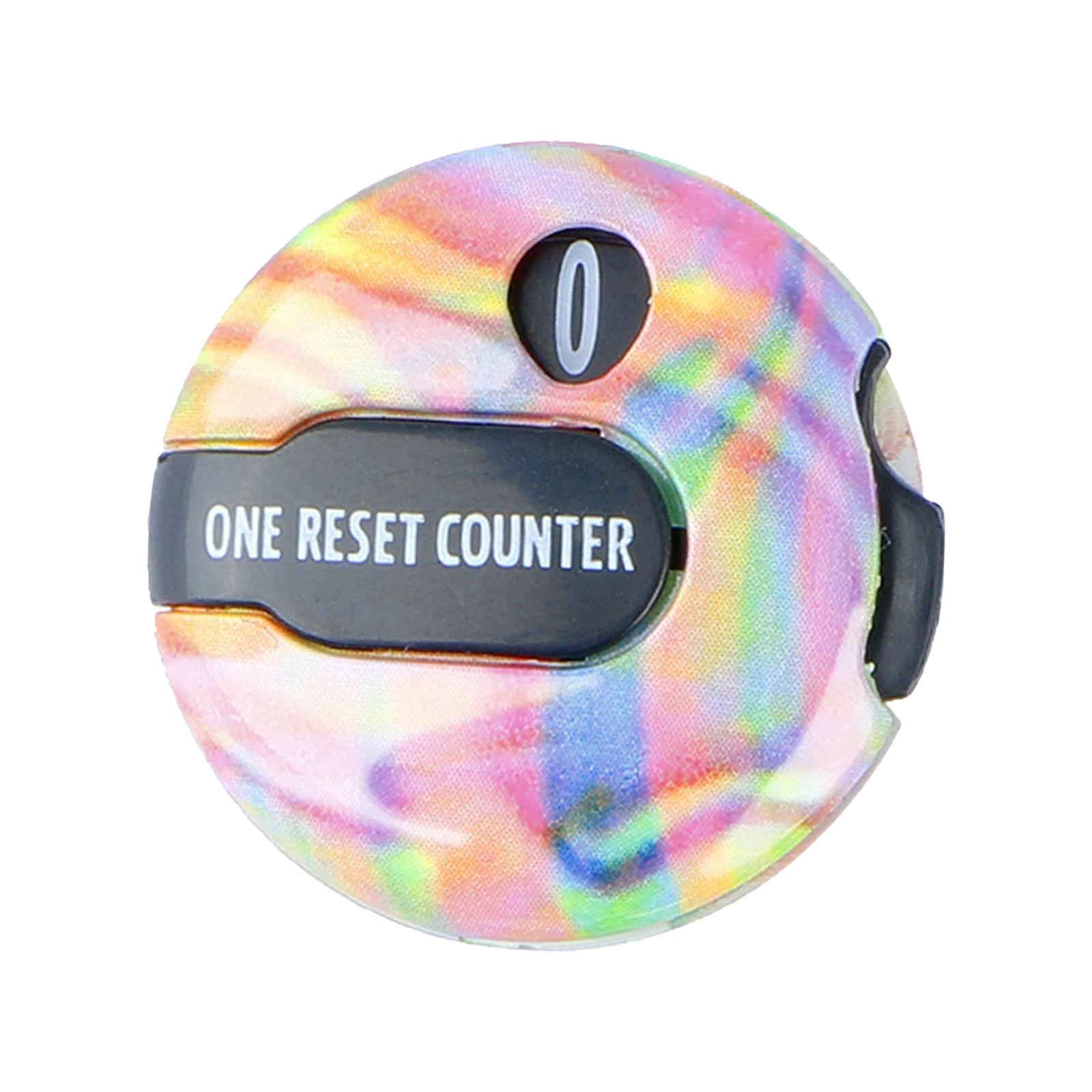 Magideal - De Puntuación De Golf, De Golpes De Minigolf, Marcador De Puntuación De Accesorio Simple, Puntuación De Hasta 12 Golpes Con Clip De Arcoíris