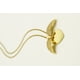 thumbnail image 3 of Colgante Corazon Mariposa Zirconia Pave Chapado En Oro 18k, 3 of 3
