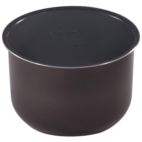 Cooking Pot Instant Pot, 3 litros, cerámica, antiadherente, para arroz, color negro