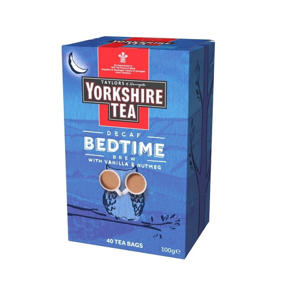 Té Yorkshire Tea Bedtime Brew Descafeinado 40 bolsas 100 g