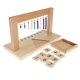 thumbnail image 3 of baby kids montessori 1-9 perlas bar marco colgante para primeros juguetes educativos, 3 of 5