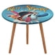 thumbnail image 1 of Ren y Stimpy-theme Fitted Round Tablecloths Elastic Edged Table Covers Waterproof Table Cloth for Kitchen Holiday Party Tables Decor 150cm, 1 of 6