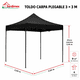 thumbnail image 3 of Carpa plegable 3x3 negra, 3 of 6