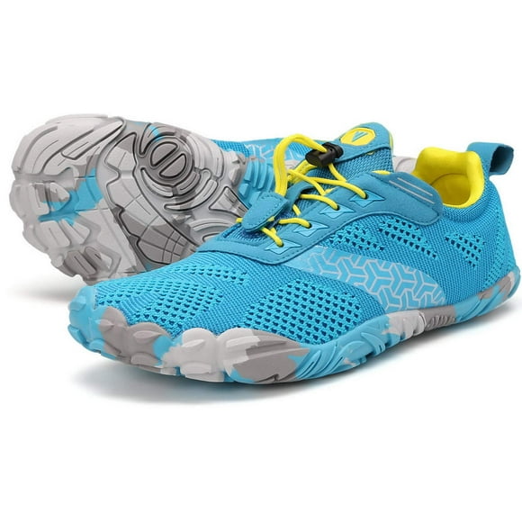 Zapatillas Joomra Trail Running Barefoot para mujer, color azul, talla 37
