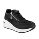 thumbnail image 2 of Zapatilla Plataforma con Cuña Nora Negro Alquimia, 2 of 7