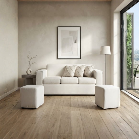 Living Venus 3 Cuerpos + 2 Pouf Crudo