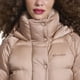 thumbnail image 5 of Chaqueta Champion para mujer, acolchada, con capucha, acolchada, cálido, color topo, 5 of 5