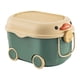 thumbnail image 5 of Caja de Almacenamiento Apilable con Ruedas Y Tapa, con Asas, Ideal para Organizar Refrigerios, Portátil para La Habitación de Los Niños, La Sala de Ju Verde medio, 5 of 5