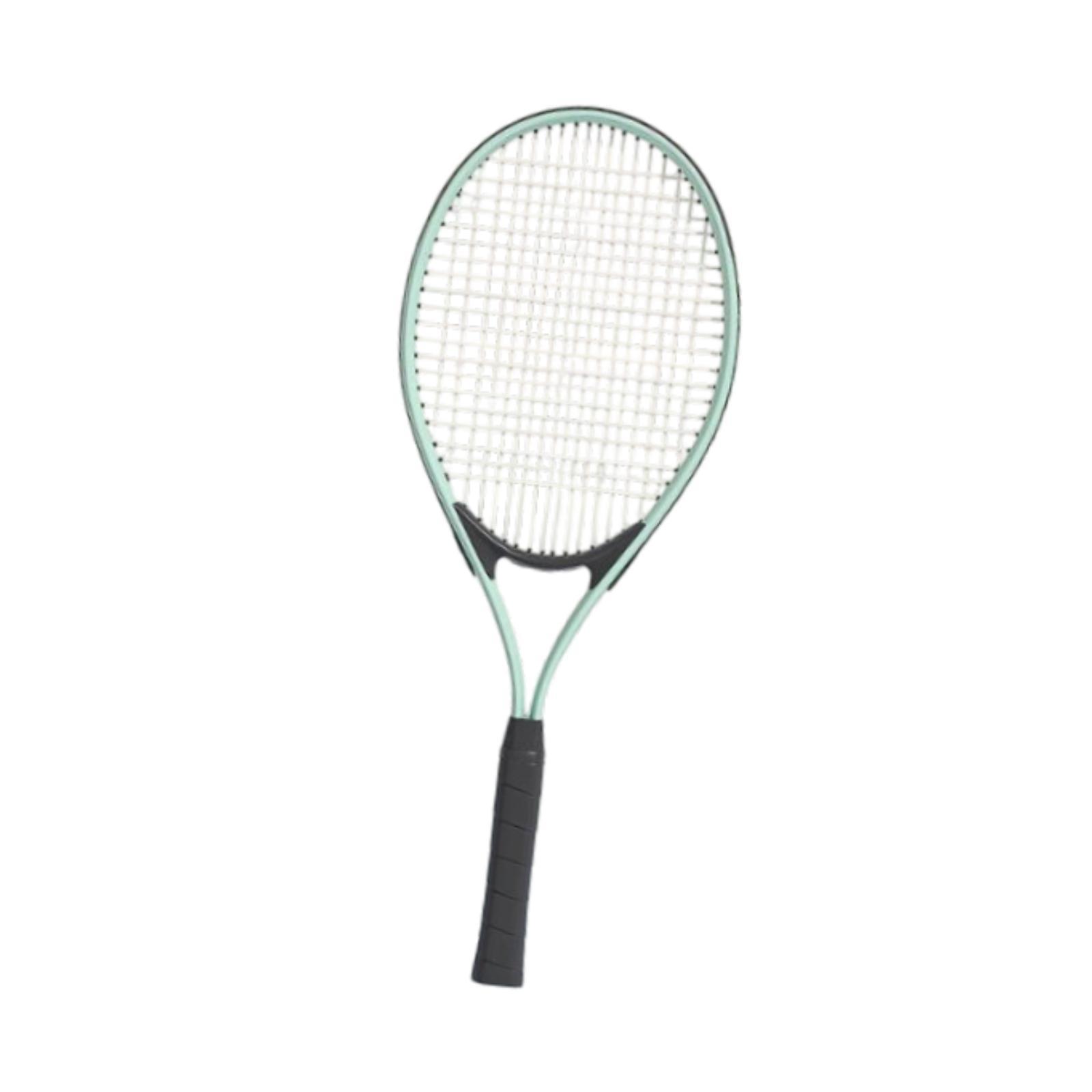 Magideal - Raqueta De Tenis, Equipo De Tenis, Marco De Aleación De Aluminio Portátil, Cuerdas De Nailon, Raqueta De Tenis Para Entrenamiento Recreativo De Verano Verde