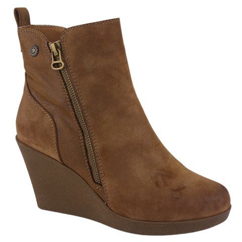 Botin Chalada Mujer Wedge-41 Camel Casual