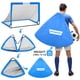 thumbnail image 4 of Juego de Portería de Fútbol VAVOSPORT para Niños 1,2 m x 0,9 m con Balón y Accesorios, 4 of 7
