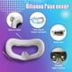 thumbnail image 5 of LEABBY Cubierta facial de silicona para VR, 4 piezas, compatible con Oculus Quest 2, 5 of 7