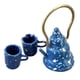 thumbnail image 4 of Juego De Taza De Té Para Casa De Muñecas A Escala 1:12 Con Tetera Para Cocina, Casa De Muñecas Con Micropaisaje, 4 of 5