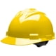 thumbnail image 1 of Casco de seguridad Bullard S61 estilo gorra con ajuste de matraca de 4 puntos, amarillo, 1 of 4
