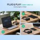thumbnail image 2 of Auriculares Yealink UH42 SE USB‑A/C y 3,5 mm Teams, 2 of 7