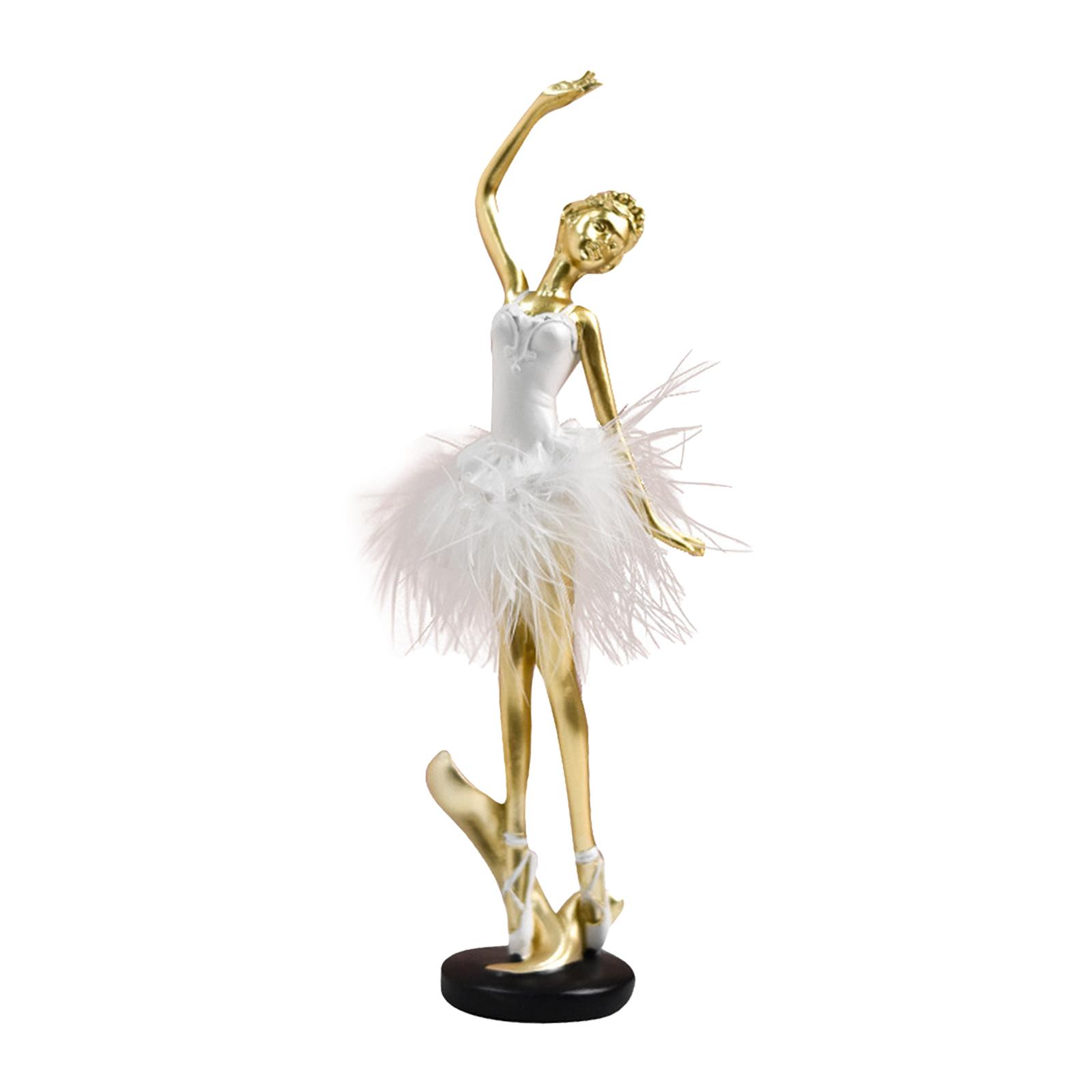 Magideal - Estatua De , Figura De Niña, Adorno De Escritorio, Estatuilla De Colección, Escultura De De Ballet De Resina Para Sala De Estar, , Estilo B
