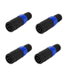 thumbnail image 2 of Conector Macho Speakon Para Parlante Hifi 4 Unidades - PB-L, 2 of 2
